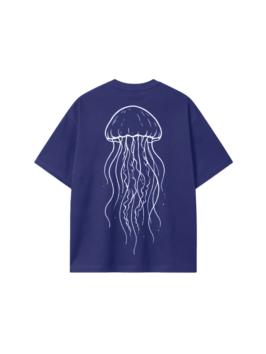 Camiseta Oversized Jellyfish