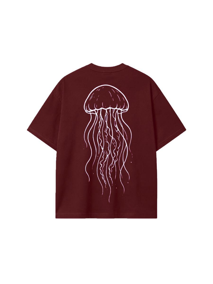 Camiseta Oversized Jellyfish