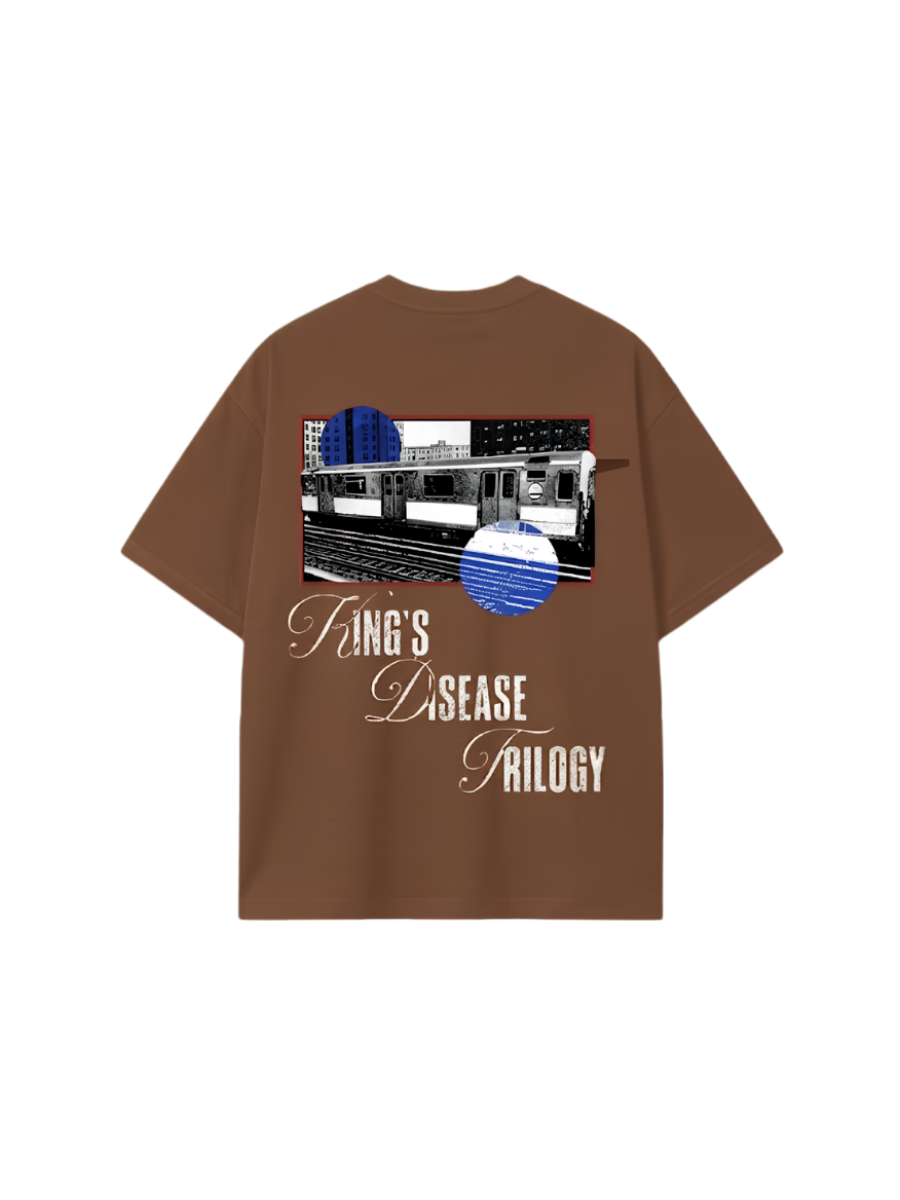 Camiseta Oversized Nas King's Disease Trilogy