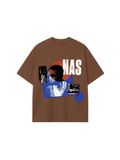 Camiseta Oversized Nas King's Disease Trilogy
