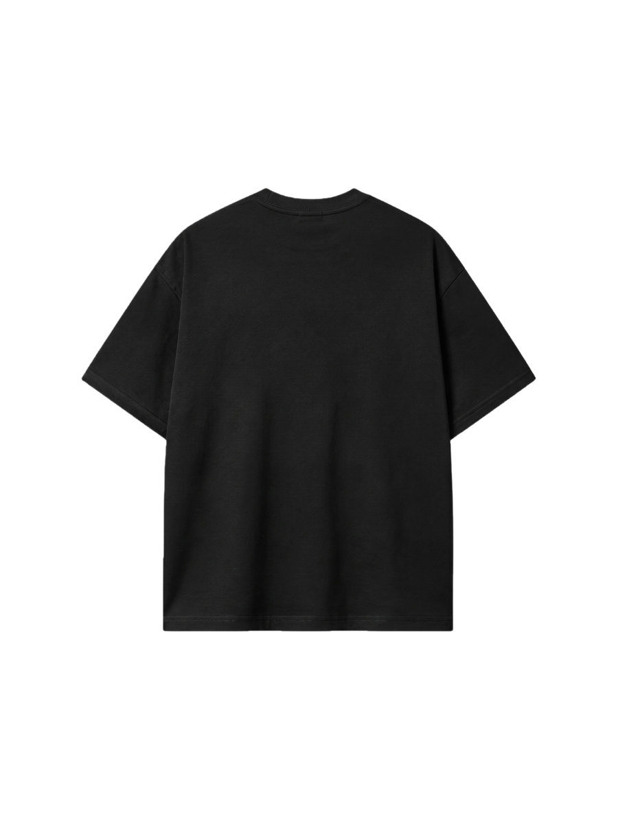 Camiseta Oversized Tupac All Eyez On Me Preta Overtown
